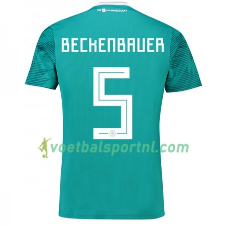 Duitsland Beckenbauer 5 Uit Shirt WK voetbal 2018